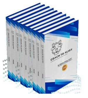 BUNDLE: Coach To ALIGN: Building Empowered Teams Together (10 Hardcover / Large Print)